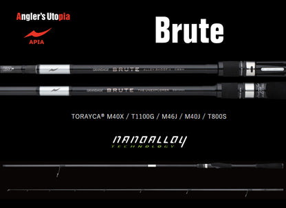 Lanseta Spinning Apia Apia Grandage Brute Lucius S83mh 2.53m 7-47gr