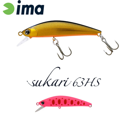 Vobler Ima Sukari 63hs 63mm 8gr 018 Pink Yamame