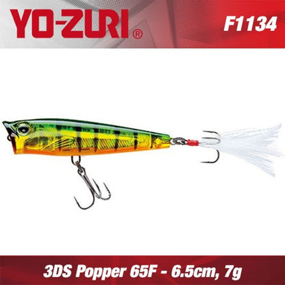 Vobler Yo-Zuri Yo-zuri 3ds Popper 7,5cm F