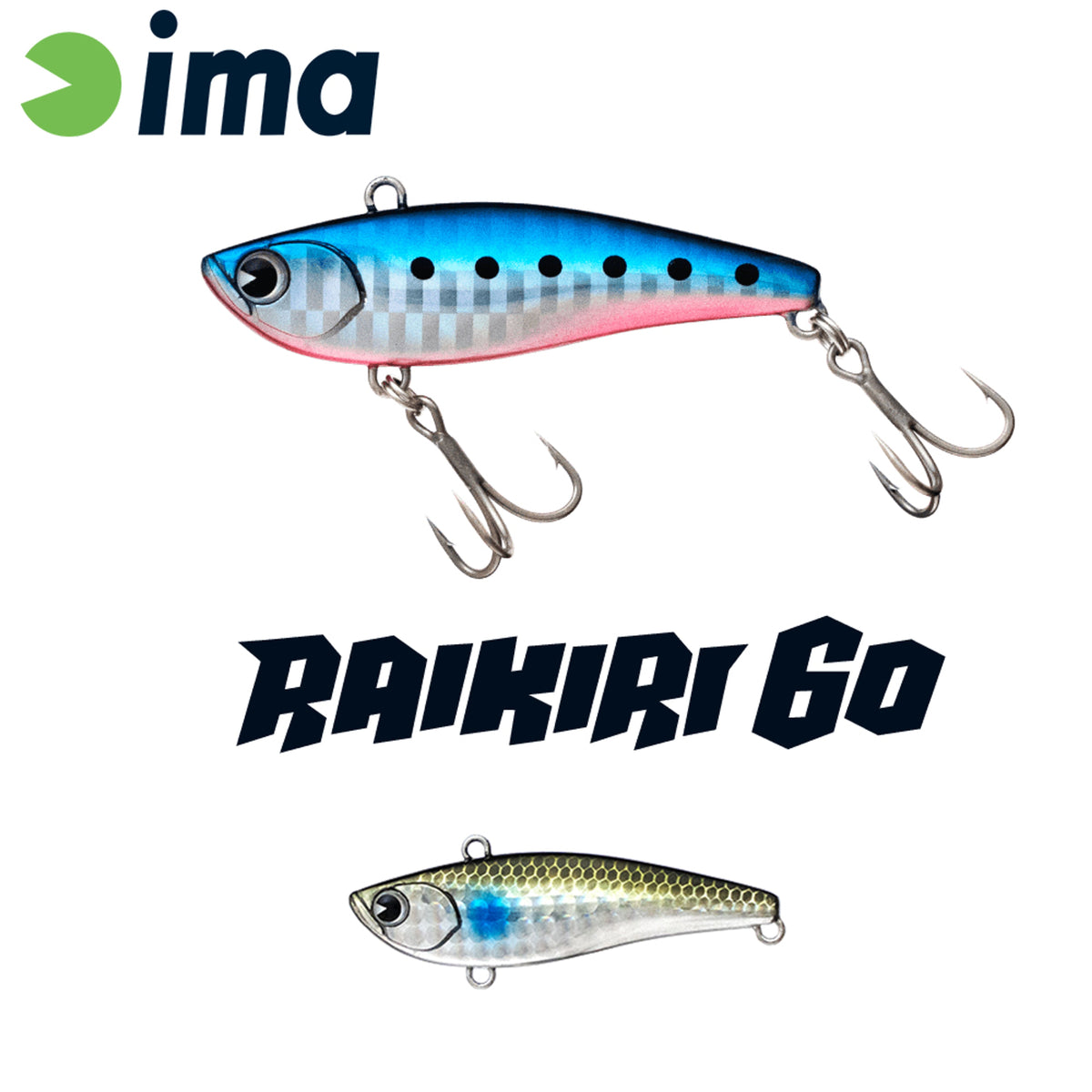 Vobler Ima Raikiri Vibration 60 60mm 11gr 004 Mullet