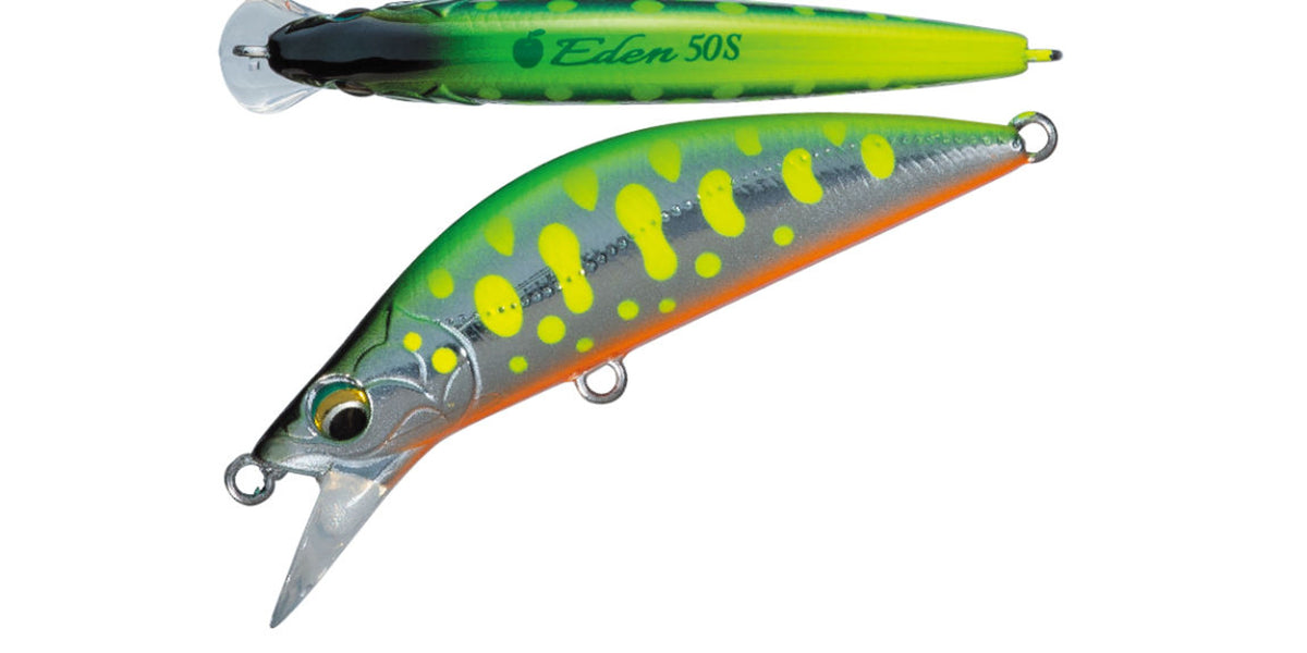 Vobler Major Craft Finetail Eden 45ss 4.5cm 3.0gr #017 Lime Chart Yamame