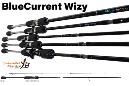Lanseta Spinning Yamaga Blanks Yamaga Blue Current Wizy 72 2.18m 2-21gr 4 Sectiuni