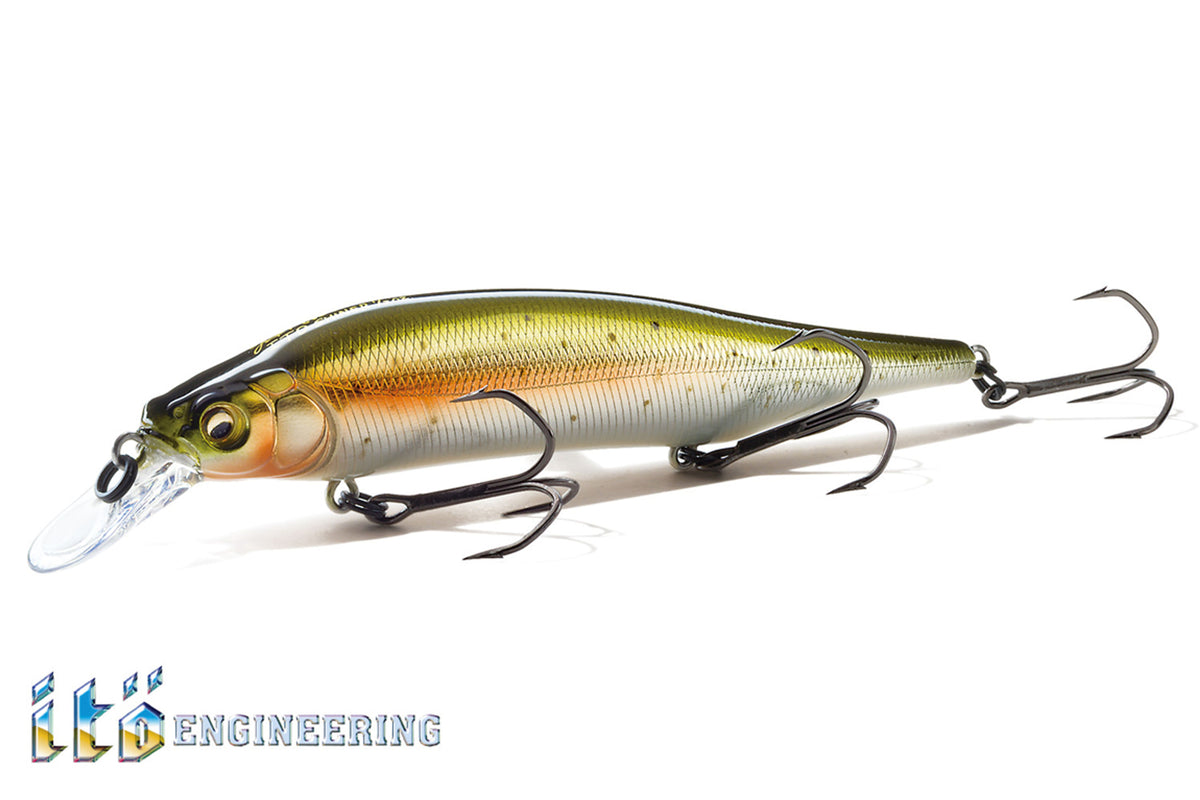 Vobler Megabass Ito Shiner 115mm 14gr Mg Secret Shadow