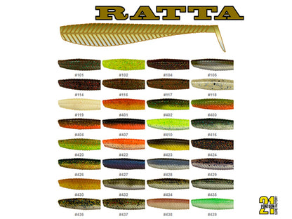 Naluca Soft Pontoon21 Ratta 114 Ratta 114 3.25 inci (8.2cm)