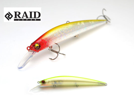Vobler Raid Level Minnow Plus 125mm 14gr 011 Pearly Chart
