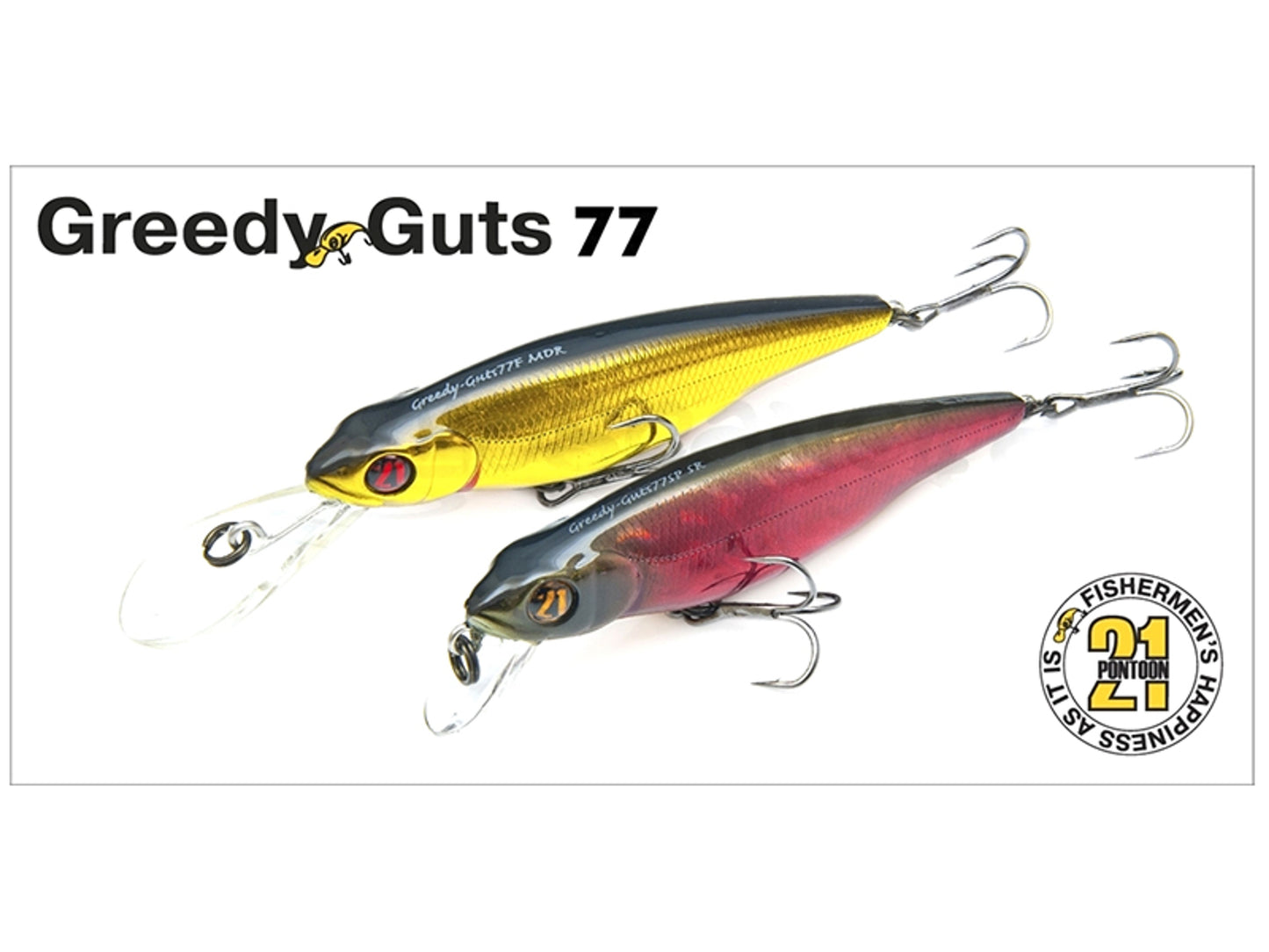 Vobler Vobler Pontoon21 Greedy Guts 77sp Sr 7.7cm 10g 407 Sp
