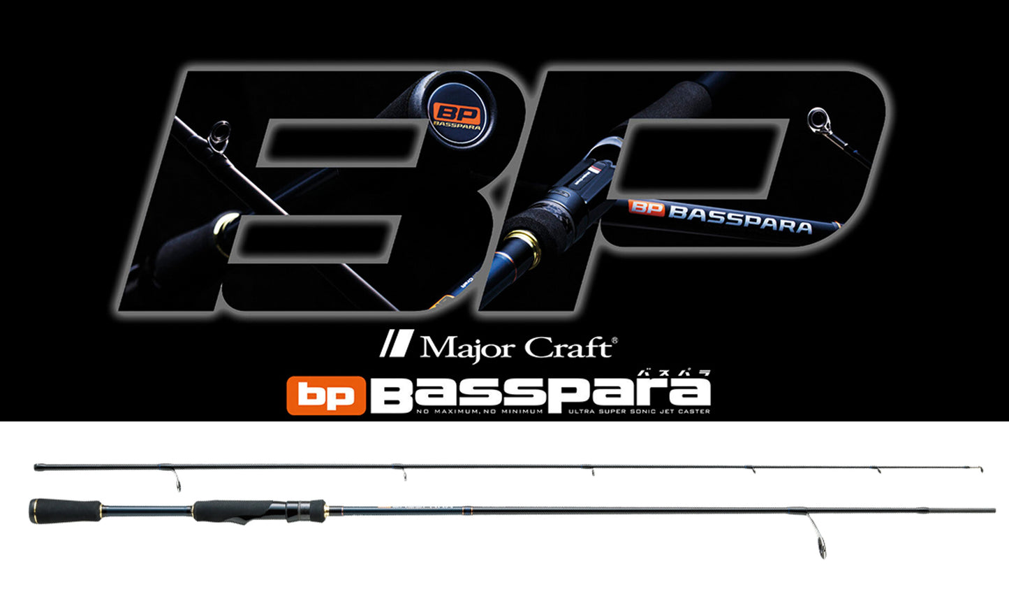 Lanseta Spinning Major Craft Lanseta Major Craft Basspara Bxs-662m R.fast 1.98m 3/16-1/2oz 5.2-14gr