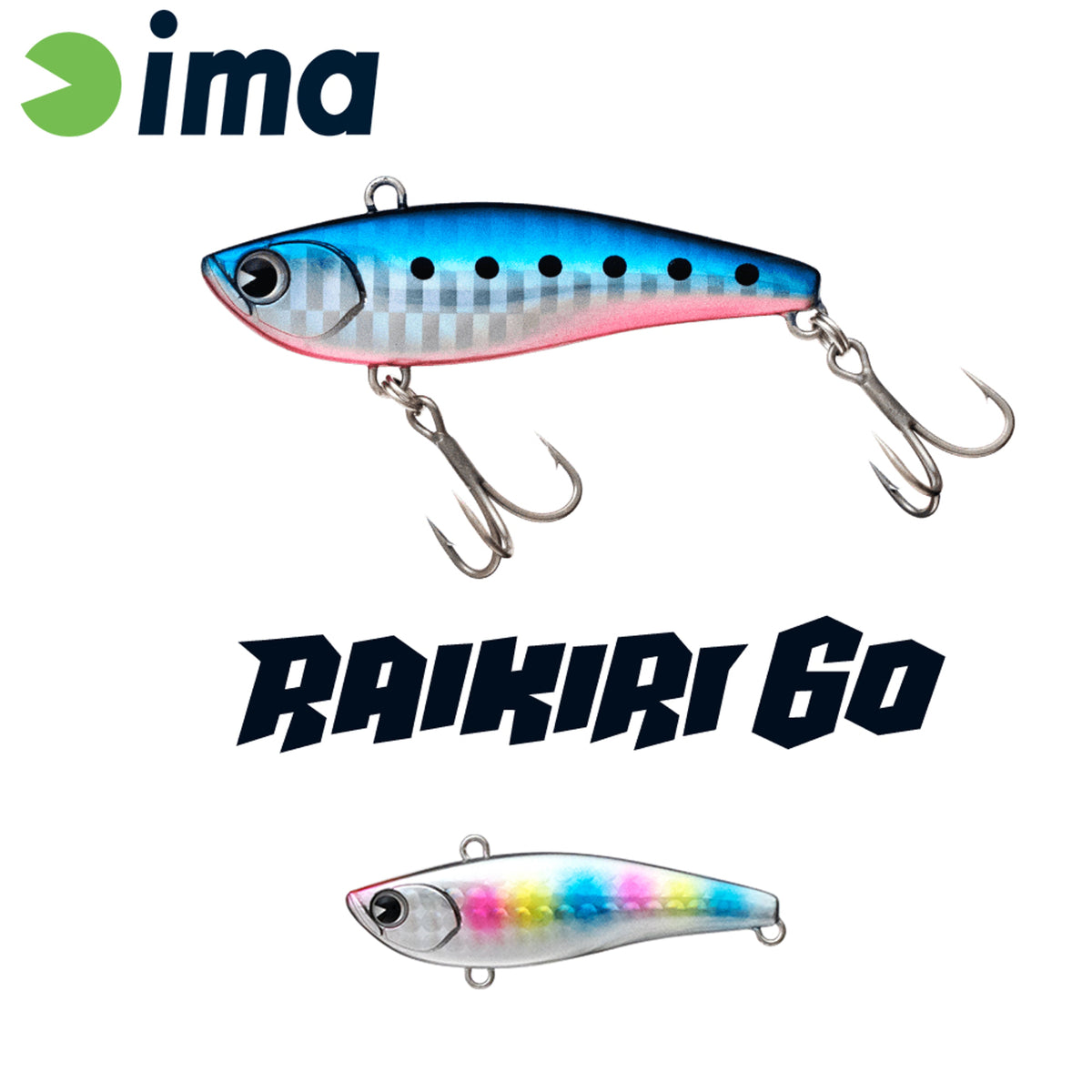 Vobler Ima Raikiri Vibration 60 60mm 11gr 003 Cotton Candy
