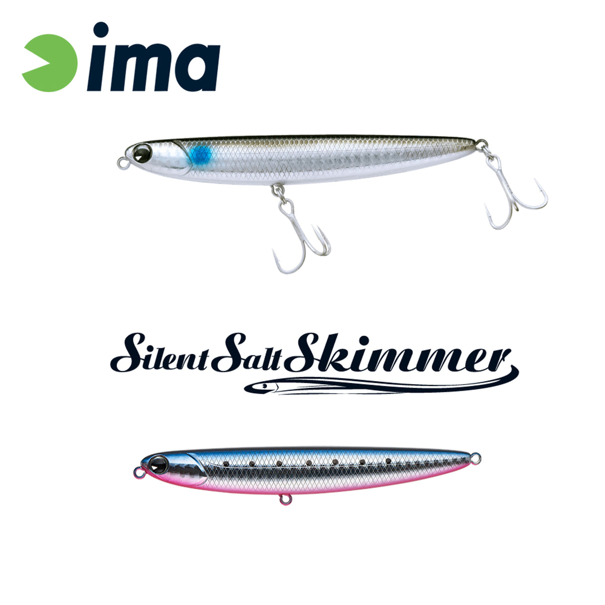 Vobler Ima Silent Salt Skimmer 110mm 13gr 107 Japanese Sardine