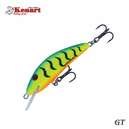 Kenart Vobler Winner 3.5cm / 3 Gr Floating Kenart : Culoare - Gt - Green Silver