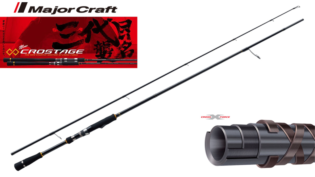 Lanseta Spinning Major Craft Lanseta Major Craft Crostage Crx-792m/s R.fast 2.36m 5-25gr