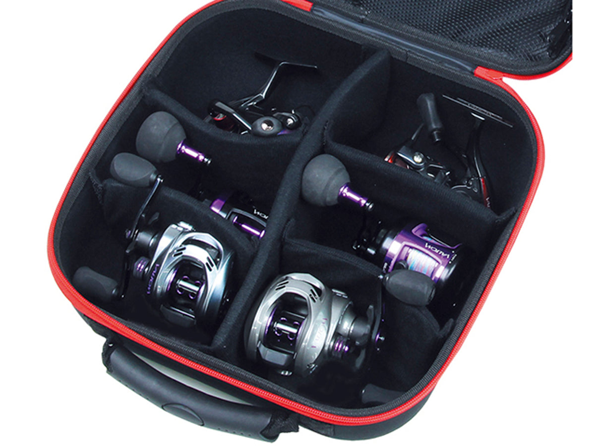 Husa Mulinete Prox Px414 Multi Partition Reel Bag Black Medium