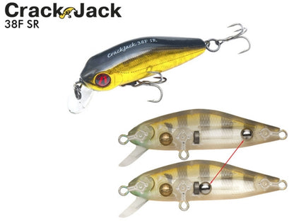 Vobler Vobler Pontoon21 Crack Jack 38sp-dr 3.8cm 2.6g R43 Sp