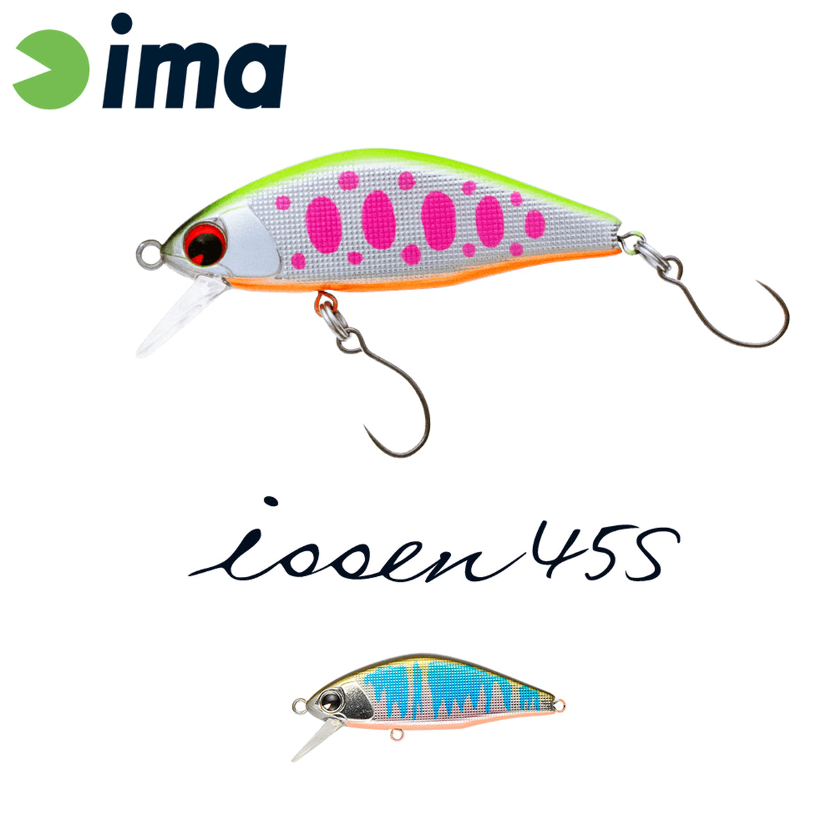 Vobler Ima Issen 45s 45mm 3.7gr 116 Oikawa Orange Berry