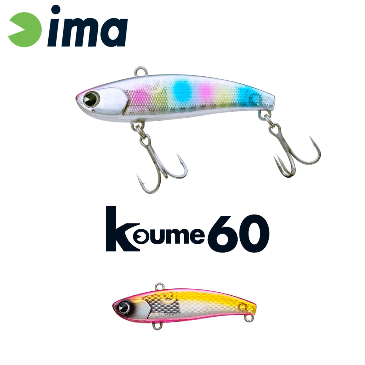Vobler Ima Koume Vibration 60 60mm 11gr 118 Pink Pink