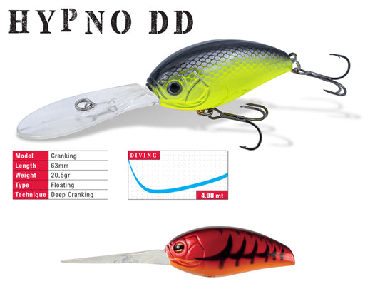 Vobler Herakles Hypno-dd F 6.3cm 20.5gr Red Craw