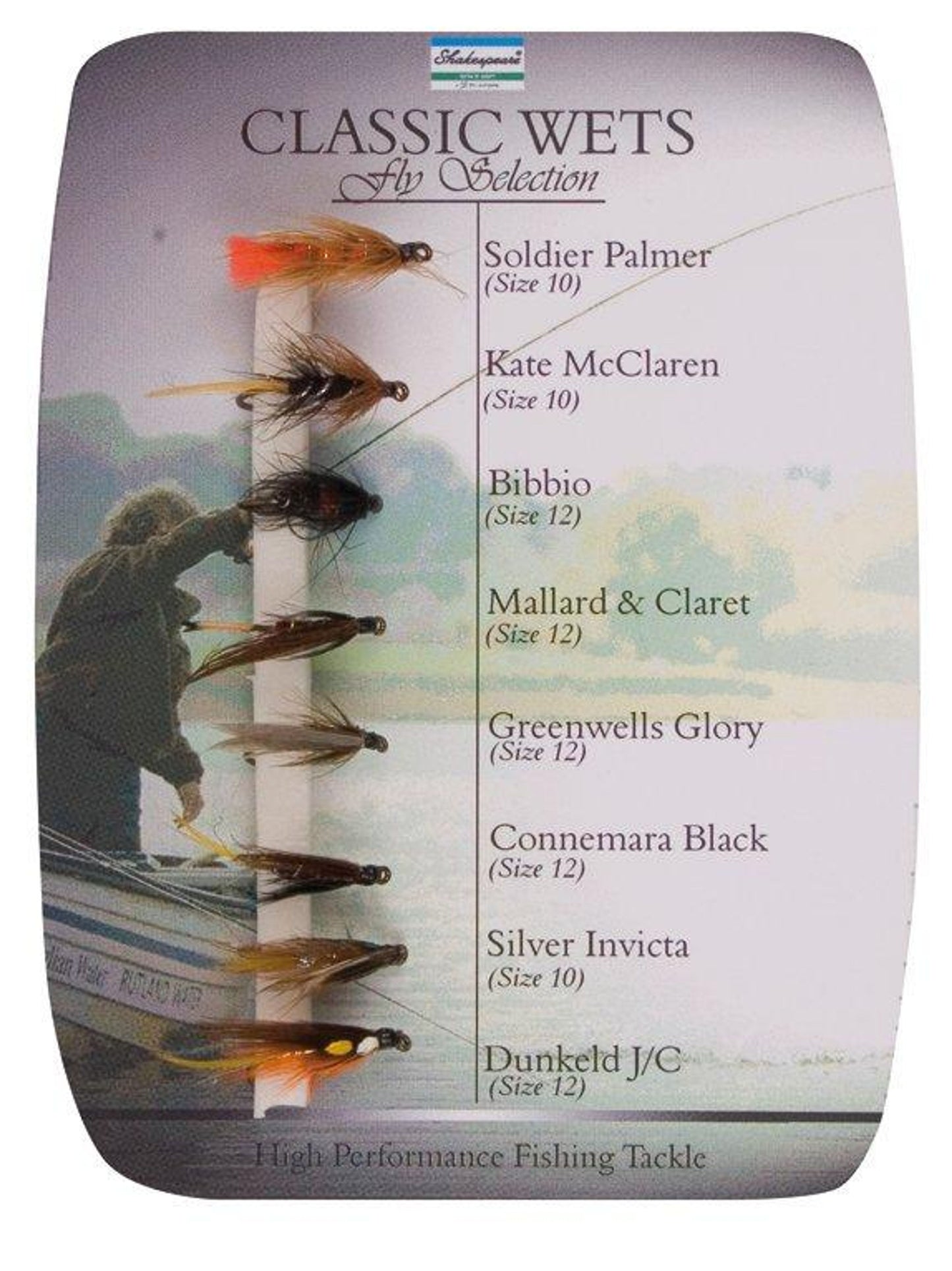 Muste Artificiale Shakespeare Sigma Fly Selection 2 Classic Wets