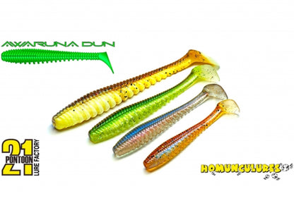 Naluca Soft Shad Pontoon21 Awaruna Dun 4217 8.9cm