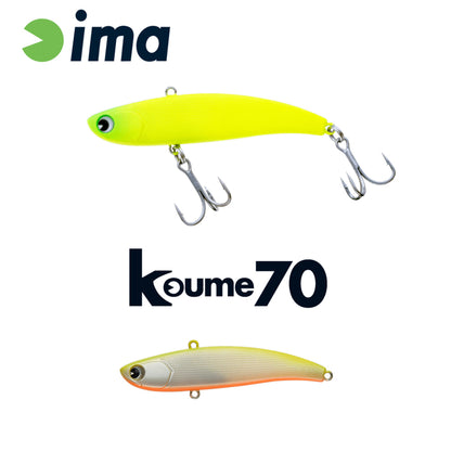 Vobler Ima Koume Vibration 70 70mm 13gr 102 Chart Back Pearl