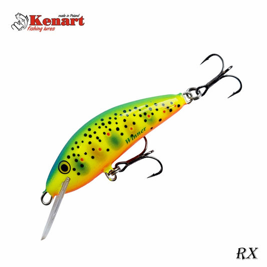Kenart Vobler Winner 3.5cm / 3 Gr Floating Kenart : Culoare - Rx