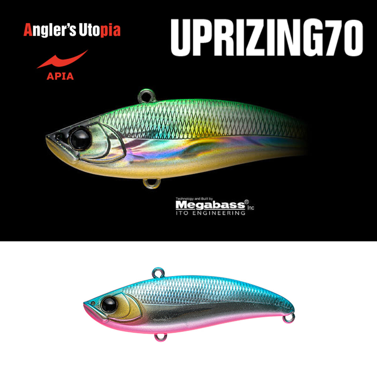 Vobler Apia Uprizing 70 14gr 70mm 11 Bp Metalic