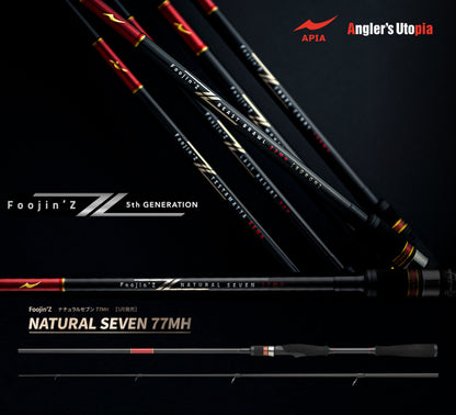 Lanseta Spinning Apia Apia Foojin Z Natural Seven 77mh 2.31m 10-45gr
