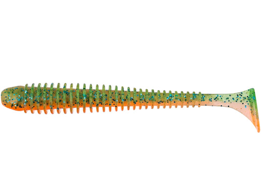 Naluca Soft Shad Keitech Swing Impact Slim Rotten Carrot Pal#11 10cm