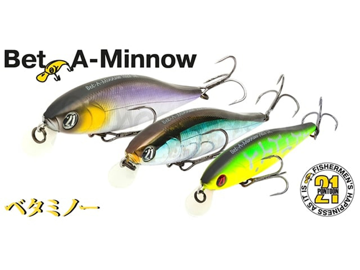 Vobler Vobler Pontoon21 Bet A Minnow 102sp-sr 10.2cm 16.4g 012 Sp