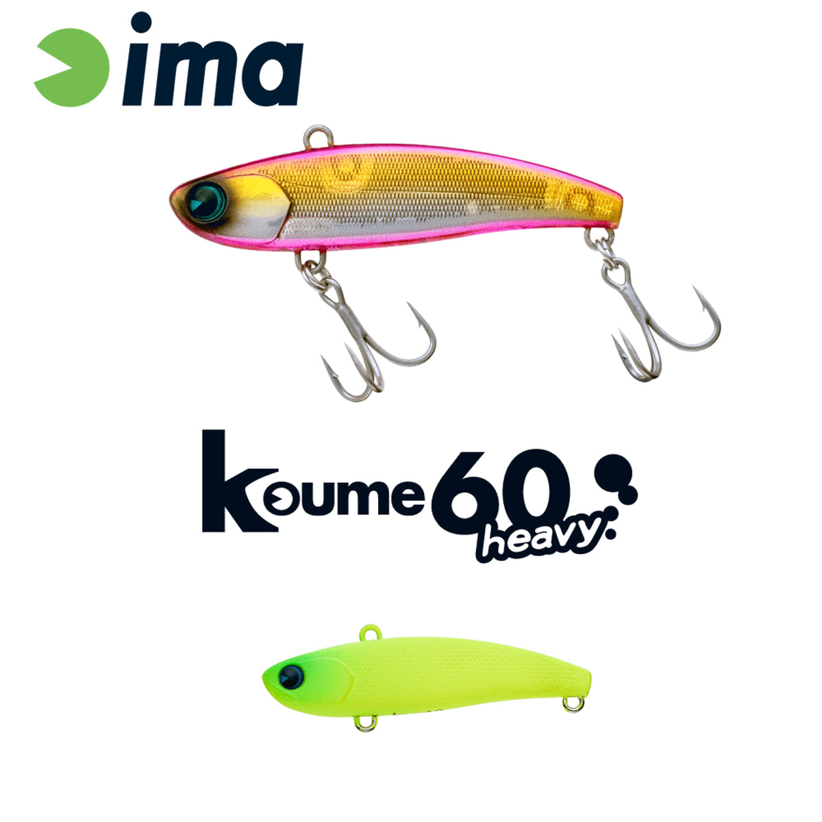 Vobler Ima Koume Vibration 60 Heavy 60mm 17gr 103 Mat Chart