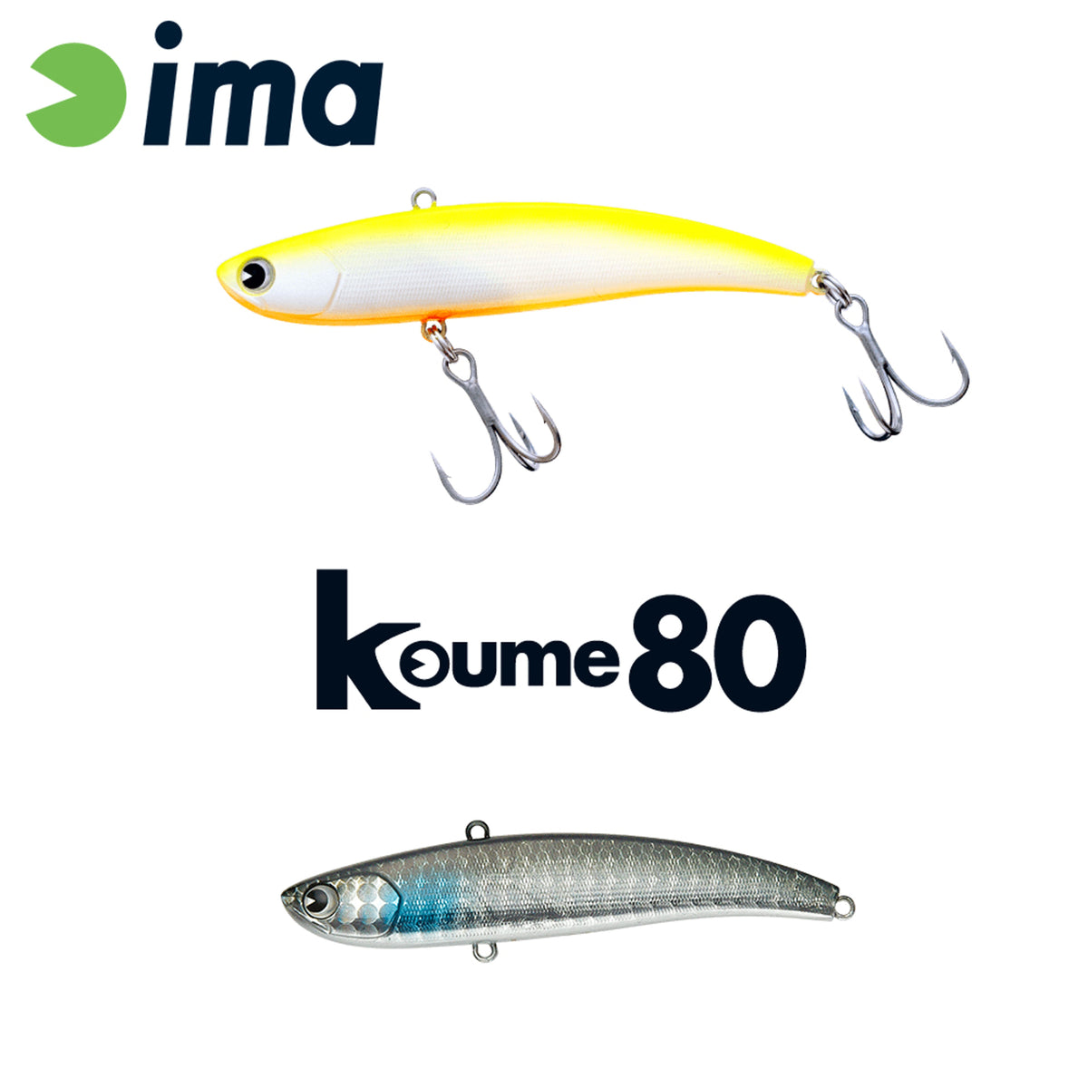 Vobler Ima Koume Vibration 80 80mm 15gr 110 Mullet