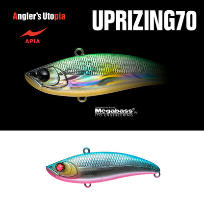 Vobler Apia Uprizing 70hw 18gr 70mm 10 Bp Metalic