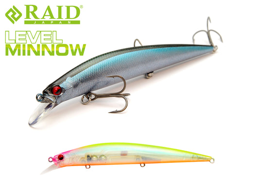 Vobler Raid Level Minnow 125mm 14gr 019 Clear Squash