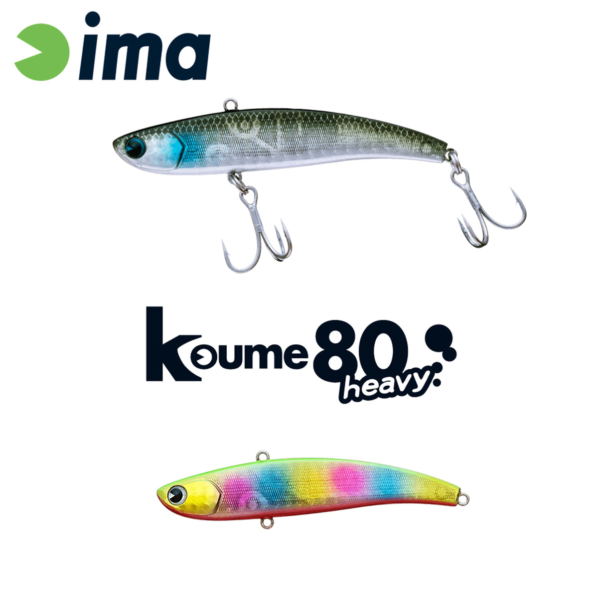 Vobler Ima Koume Vibration 80 Heavy 80mm 20gr 117 Ball Color