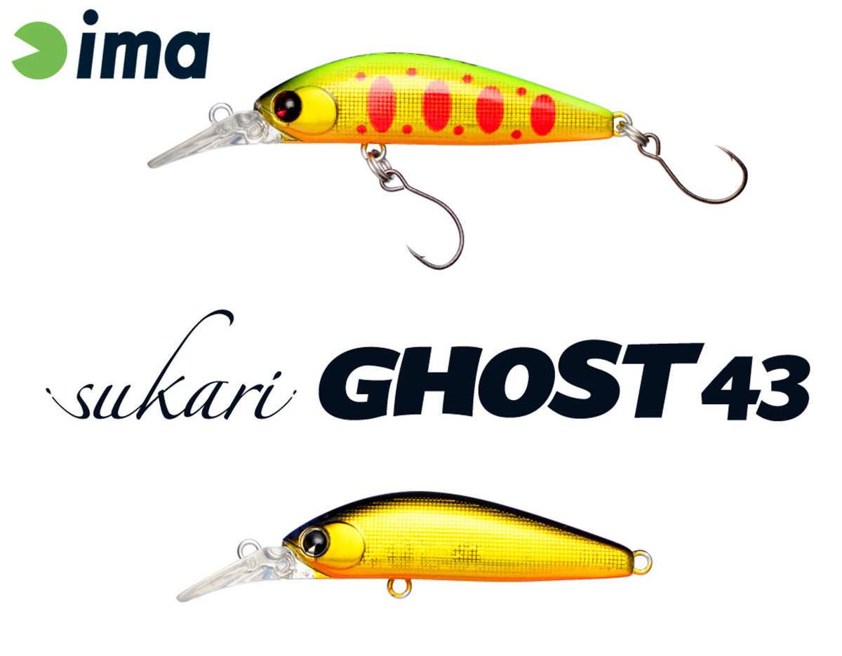 Vobler Ima Sukari Ghost 43su 43mm 2.4gr 002 Gold Black