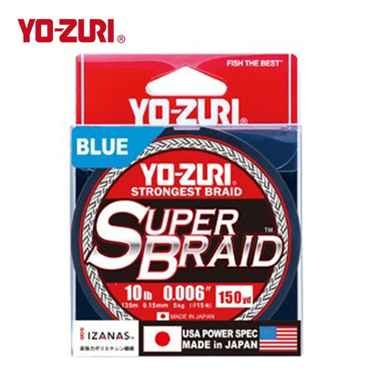 Vobler Yo-Zuri Fir Textil Superbraid Yo-zuri 135m Yellow / Blue