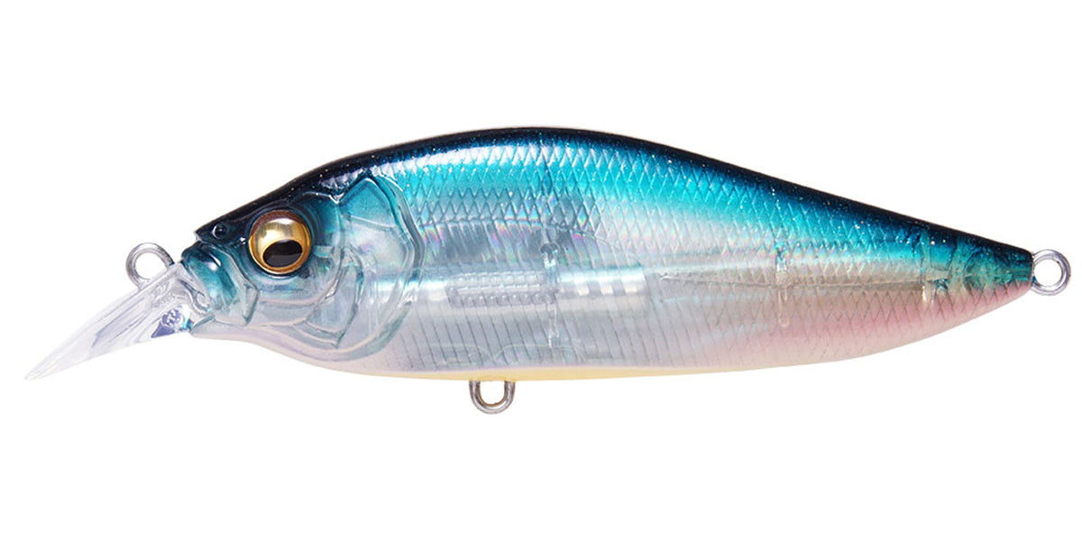 Vobler Megabass Flap Slap Lbo 77mm 12.2gr Gp Blue Mint Shad