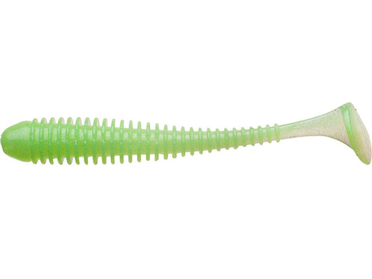 Naluca Soft Keitech Swing Impact Slim Lime Chartreuse Glow Ea#11 11.4cm