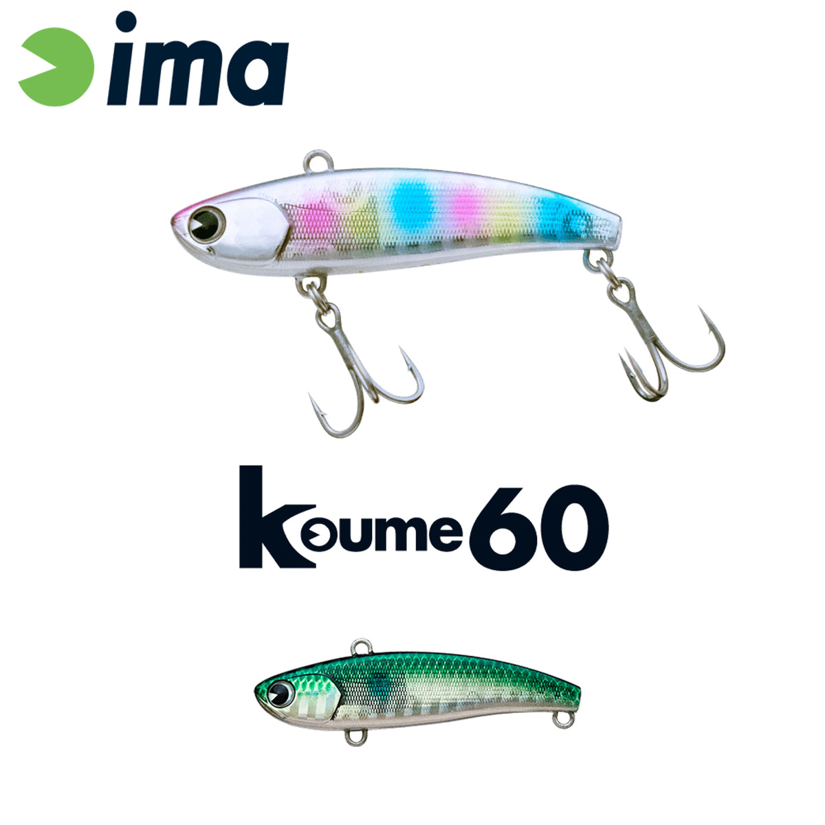 Vobler Ima Koume Vibration 60 60mm 11gr 120 Gold Mullet
