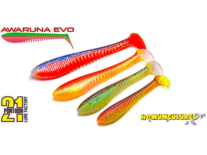 Naluca Soft Shad Pontoon21 Awaruna Evo 3315 8.9cm