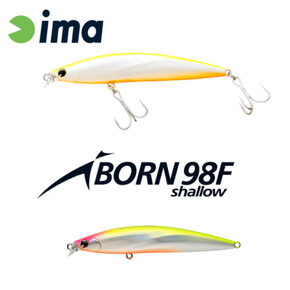 Vobler Ima Iborn 98f Shallow 98mm 13gr 012 Cream Chart