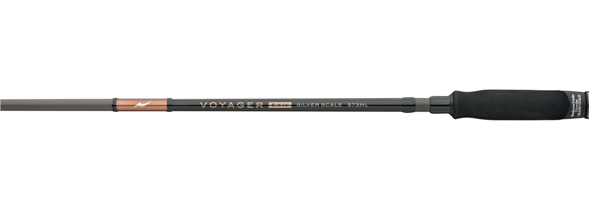Lanseta Spinning Apia Apia Voyager Exiv Silver Scale S73ml 2.21m 3-30gr 4 Sectiuni