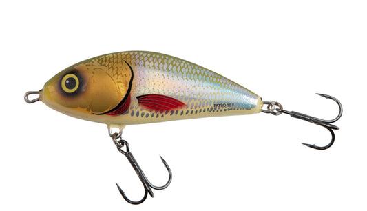 Vobler Salmo Vobler Scufundător Fatso 12cm Sinking Silver Halo