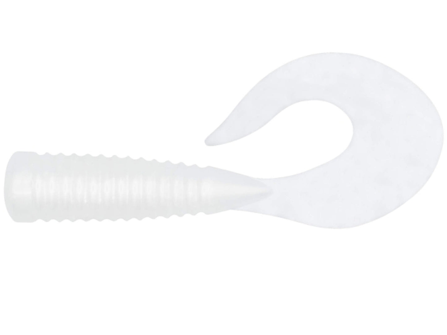 Vobler Coada De Rezerva Blackbay Blacktail Curly L 19cm 55g White Pearl
