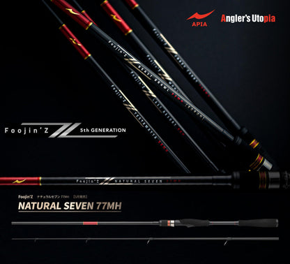 Lanseta Spinning Apia Apia Foojin Z Natural Seven 77mh 2.31m 10-45gr