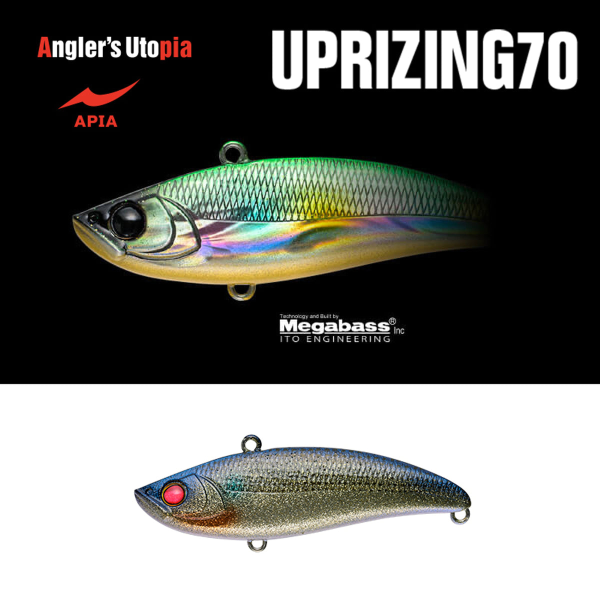 Vobler Apia Uprizing 70hw 18gr 70mm 08 Bora Glx