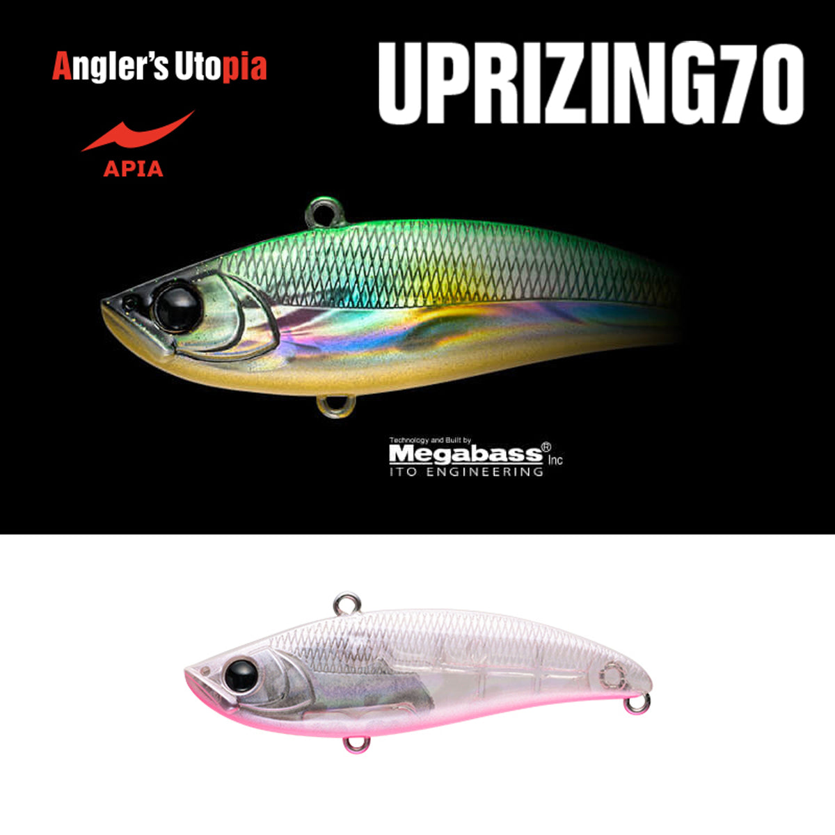 Vobler Apia Uprizing 70 14gr 70mm 10 Day Dream