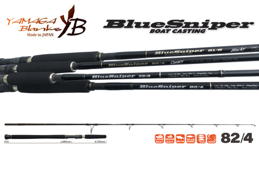 Lanseta Spinning Yamaga Blanks Yamaga Blue Sniper 82/4 2.52m 30-110gr