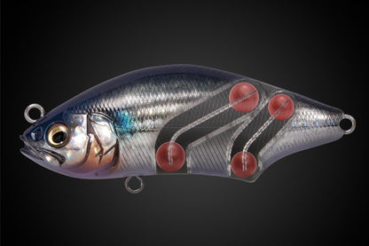 Vobler Megabass Hadara Trap 70 70mm 17gr Gp Sparkling Chart Head
