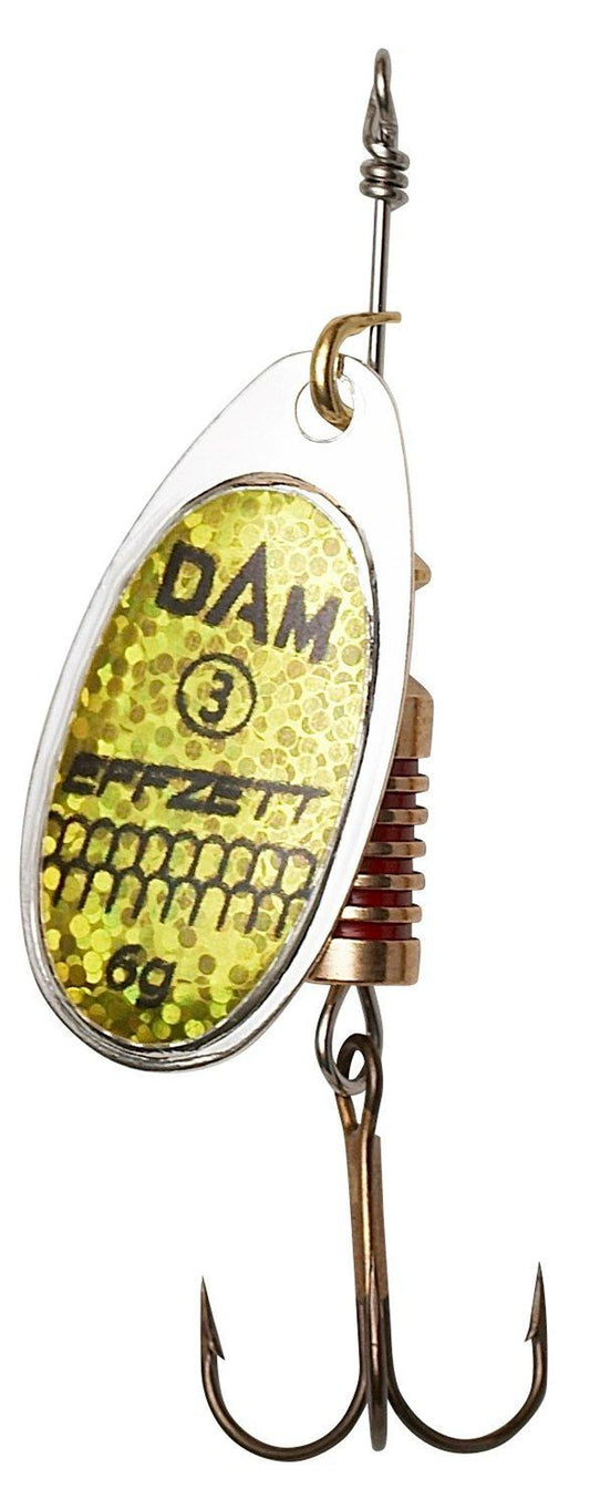 Lingurita Rotativa DAM Standard Spinner 1 3g S Reflex Gold