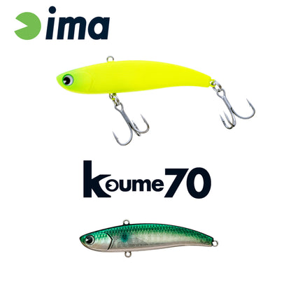 Vobler Ima Koume Vibration 70 70mm 13gr 120 Gold Mullet
